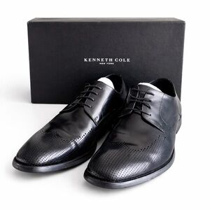 Kenneth Cole New York men's leather Black Oxfords-NIB-never worn